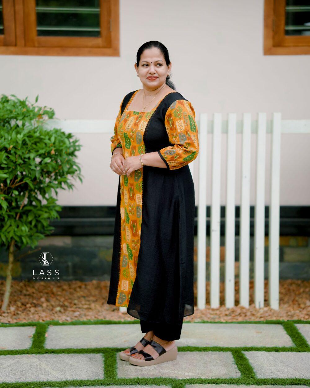 Lasstop MUSTARD MELODY TOP ONLY – Lass Designs